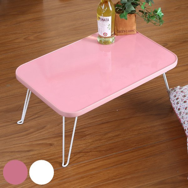 不二貿易（Fuji Boeki） 折りたたみテーブル 幅45cm 折りたたみ