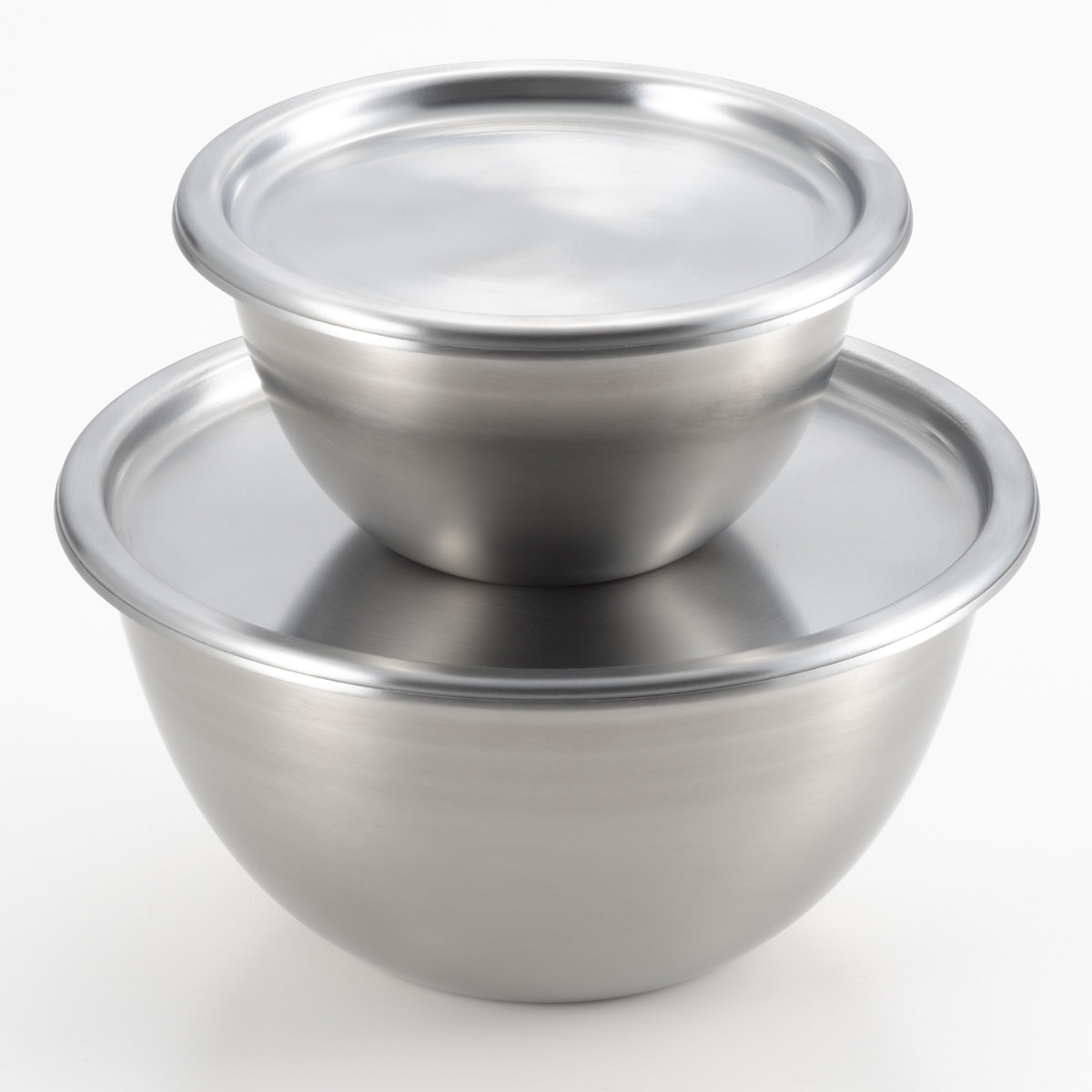 郷技 ボウル4点セット 15cm 21cm 蓋付き ステンレス製 日本製