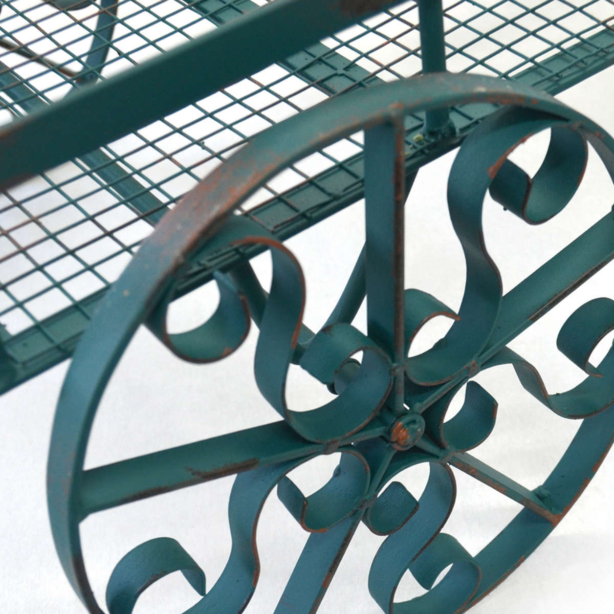 ガーデニング収納 フラワースタンド ガーデンラック アイアンハンド