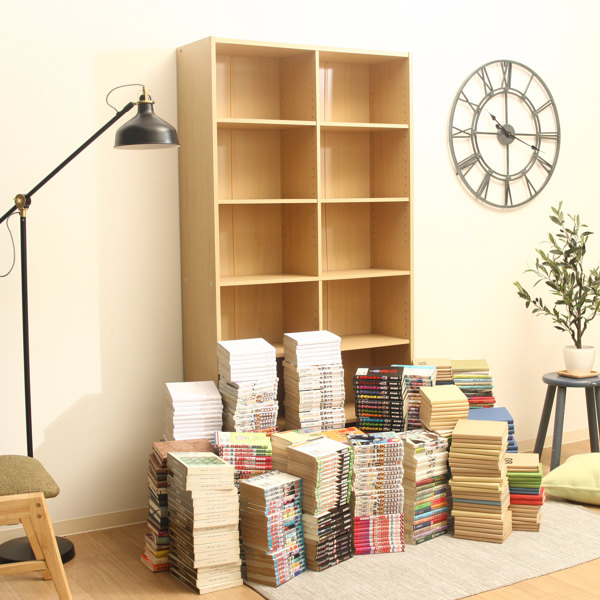 【新品・送料無料】多目的ラック 本棚 収納棚 書棚 幅90cm ブラウン 不二貿易（Fuji Boeki） 書棚 幅90cm 6段 大容量 可動棚4枚 多目的