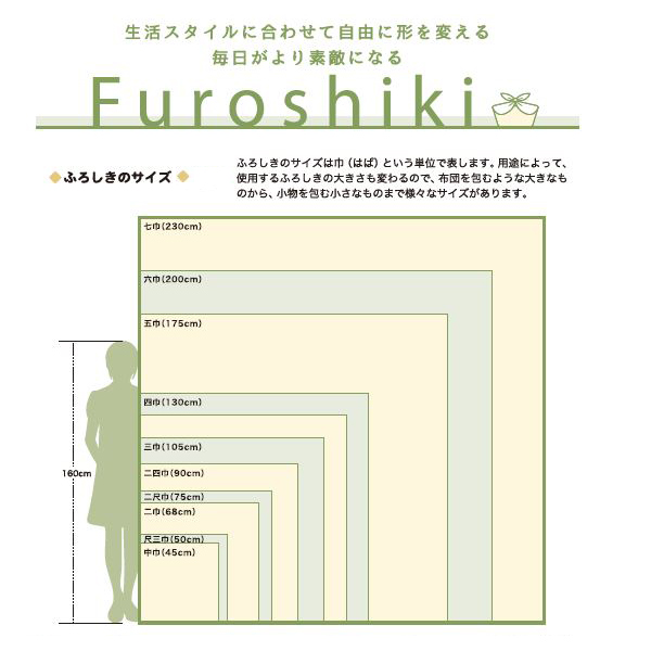 風呂敷 ランチクロス お弁当 48cm 中巾 ...の詳細画像5