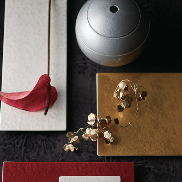 M.STYLE（エムスタイル） お重 3段 珠型三段段重 中 M.STYLE URUSHI 漆