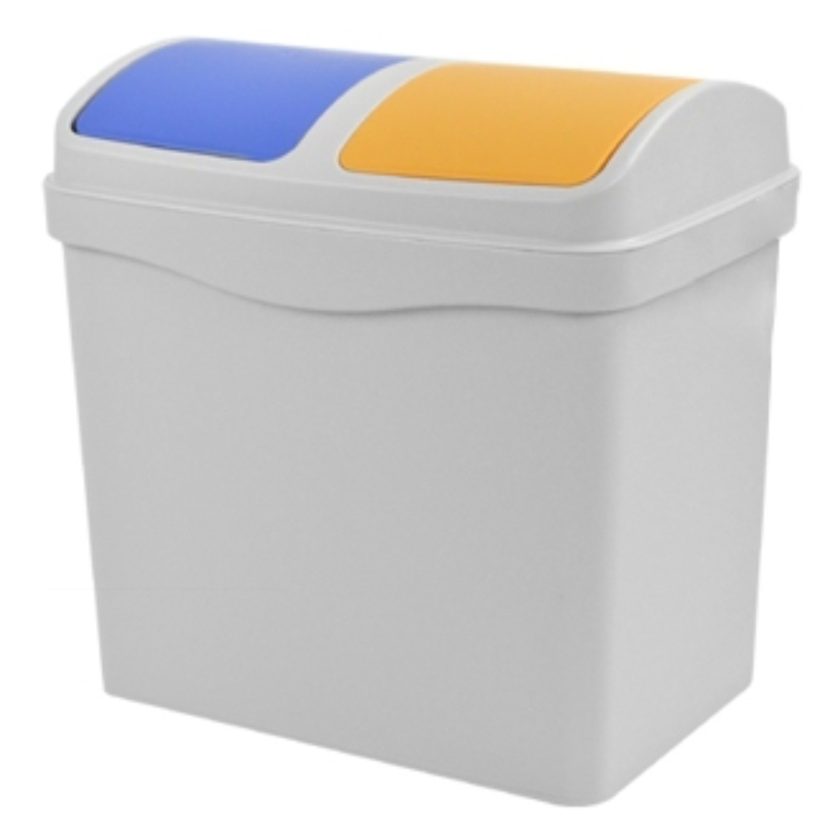 サンコープラスチック ゴミ箱 20L 分別 ふた付き スイング式 リビング