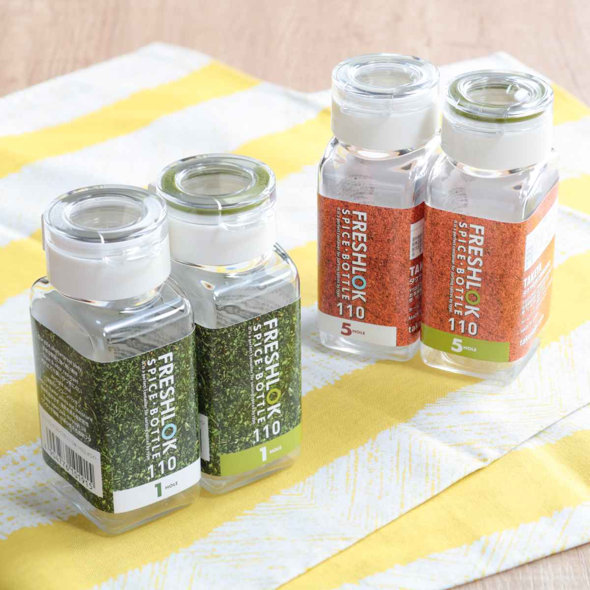 FRESHLOK フレッシュロック スパイスボトル 110ml 1ホール 5ホール
