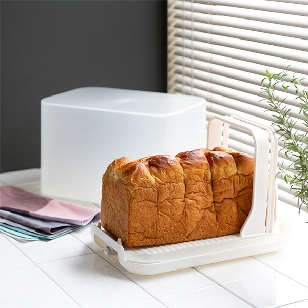 パール金属 パンスライサー ケース付き IN CUBE ブレッドケース カット