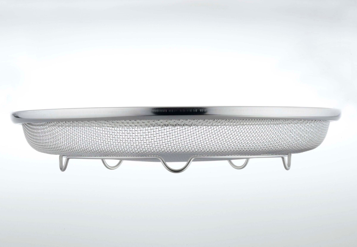 下村企販 ザル&トレー2点セット25cm 浅型 ステンレス製 日本製 （ ざる