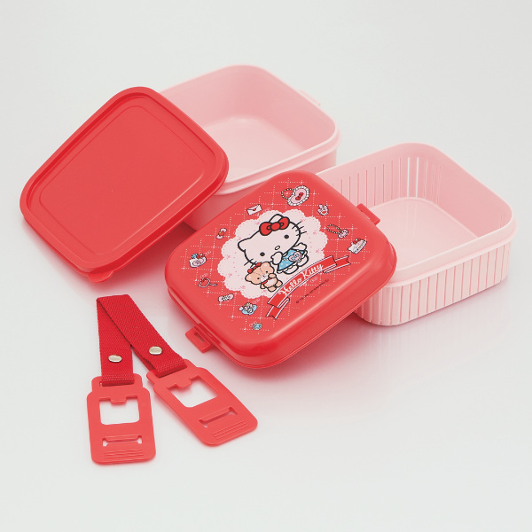 スケーター 弁当箱 ピクニック ランチボックス 2段 1250ml ハロー