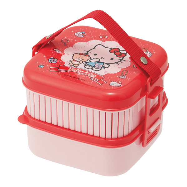 スケーター 弁当箱 ピクニック ランチボックス 2段 1250ml ハロー