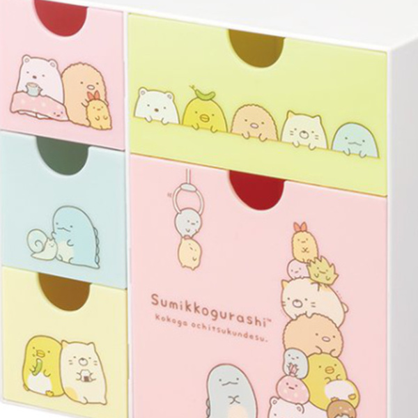 チェスト すみっコぐらし 引き出し 卓上 収納 （ 小物収納 卓上収納