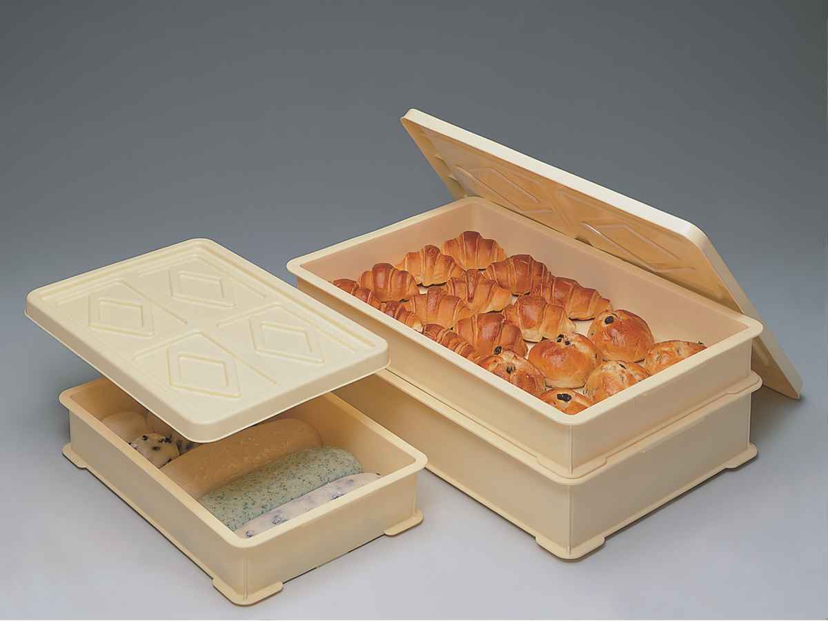 木製 餅箱 もちばこ 重箱 番重 ばんじゅう 2段(約42㎝×28