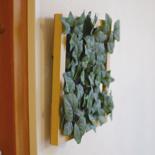 人工観葉植物 壁面 フレーム付 エクリア 消臭...の詳細画像4