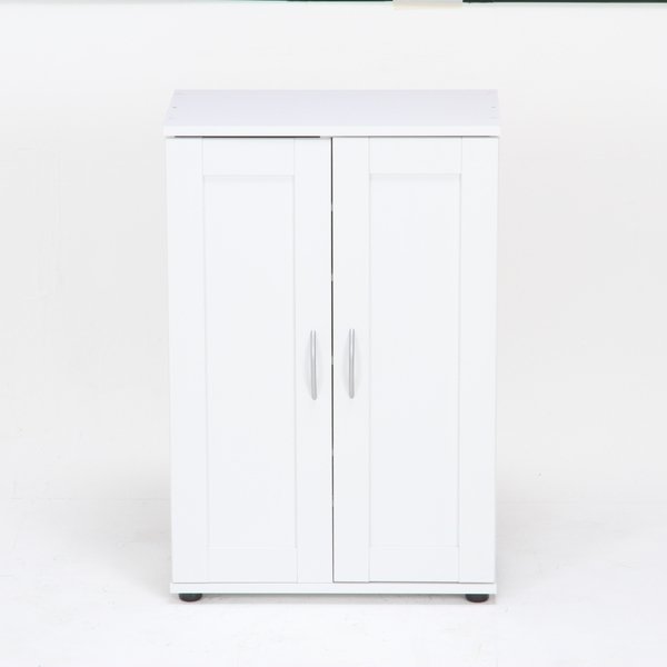 下駄箱 約 幅60cm 奥行36cm 高さ90cm （ シューズボックス くつ箱 シューズラック 靴 収納 靴棚 可動棚 幅60 ）の画像