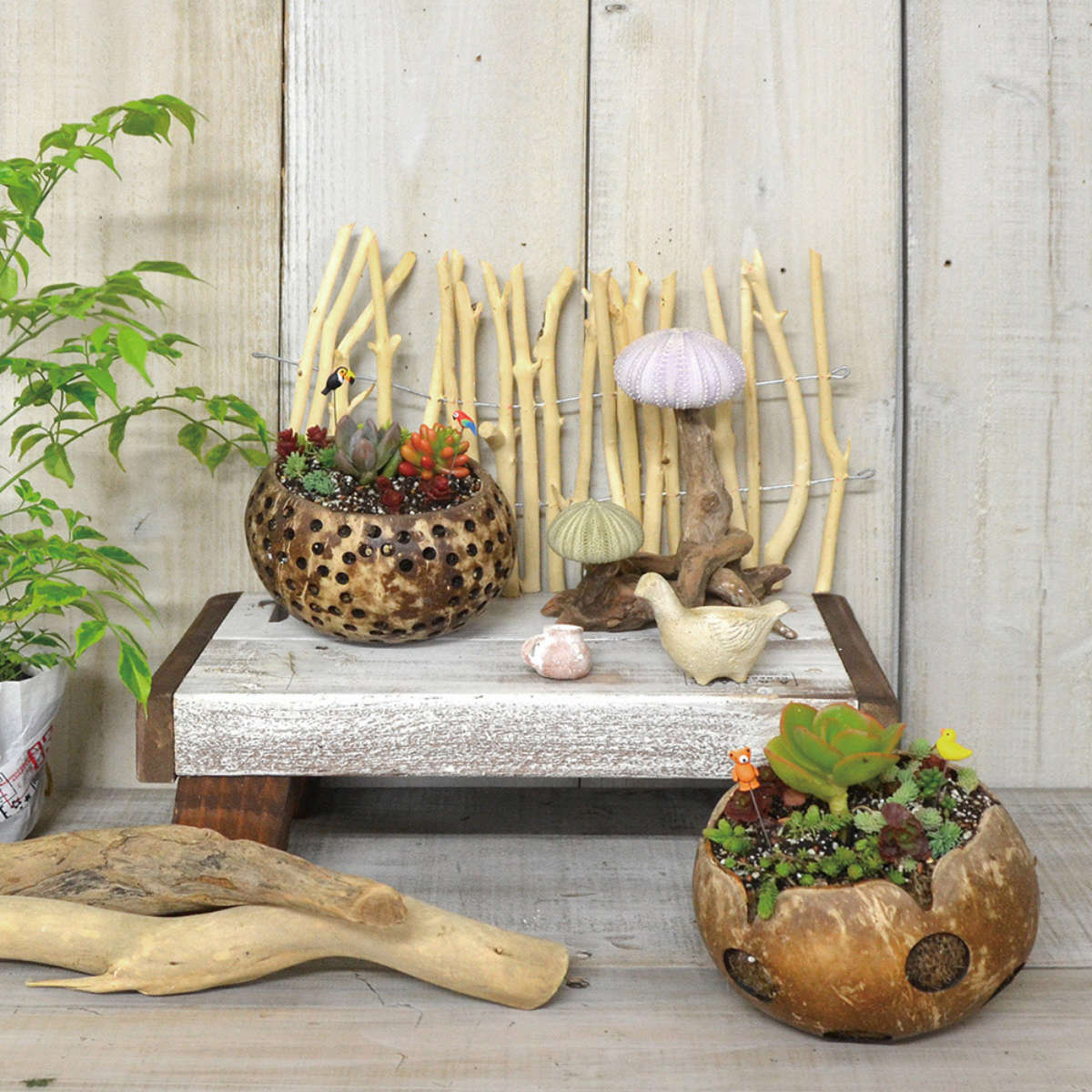 ガーデンピック ミニピック カメ ヘビ カエル 3種セット （ ピック