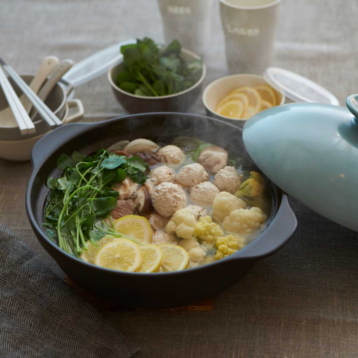 土鍋 6.5号 IH対応 サーマテック 超軽量IH土鍋 （ ガス火対応 電子