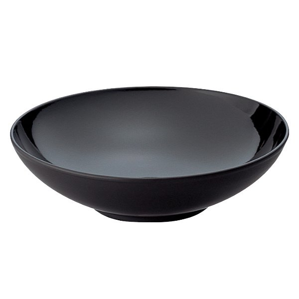 ボウル 29cm M.STYLE スウィーツパレット ブラック 皿 食器 洋食器 磁器 美濃焼 日本製 （ 食洗機対応 電子レンジ対応 大鉢 丸 ラウンド 深鉢 大皿 ）
