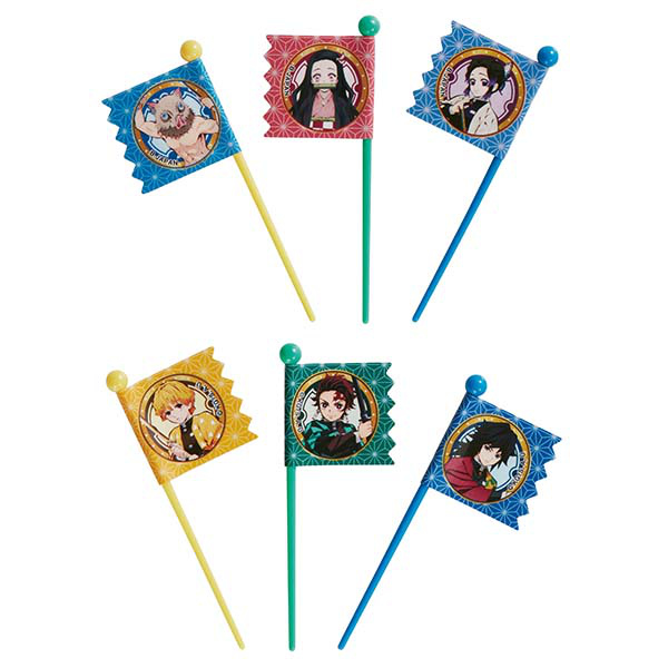 ピック 鬼滅の刃 12本入 ピックス お弁当 （ 炭治郎 禰豆子 善逸