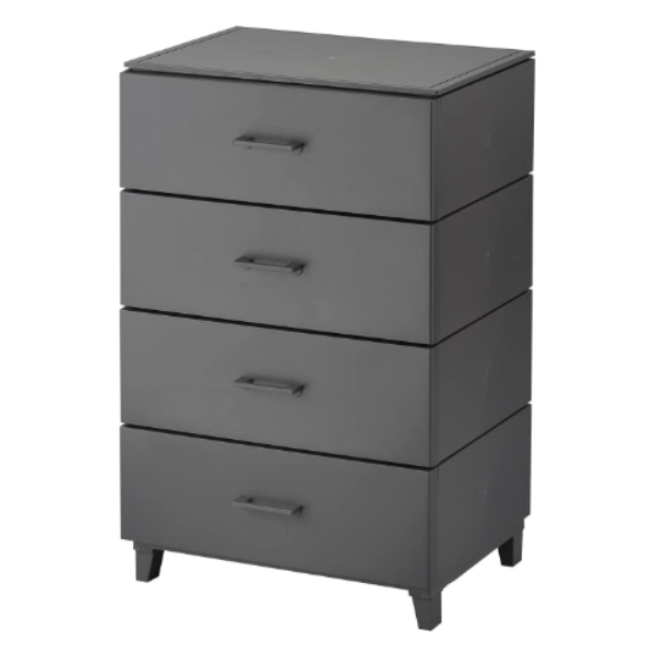 SANKA（サンカ） チェスト 4段 幅56×奥行45×高さ87cm プラスチック LC