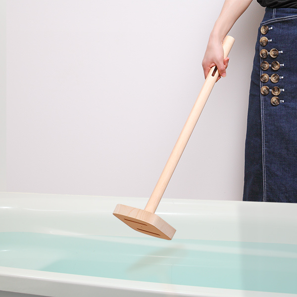 市原木工所 湯かき棒 余湯派 湯殿ゆかき棒 木製湯かき棒 木製 湯かき