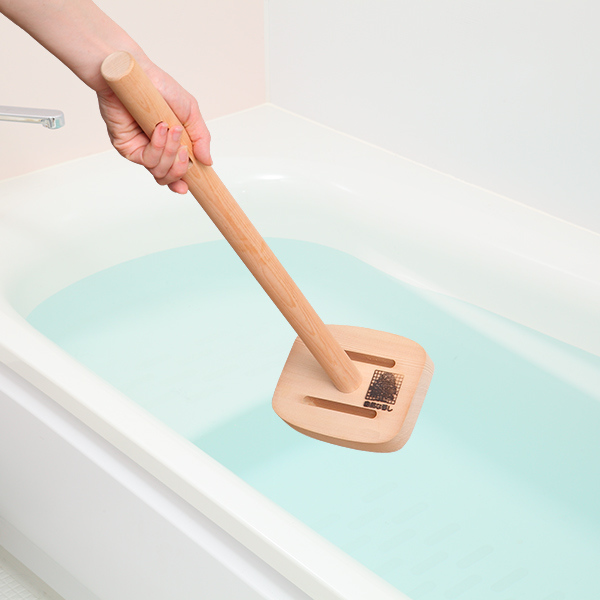 市原木工所 湯かき棒 余湯派 湯殿ゆかき棒 木製湯かき棒 木製 湯かき