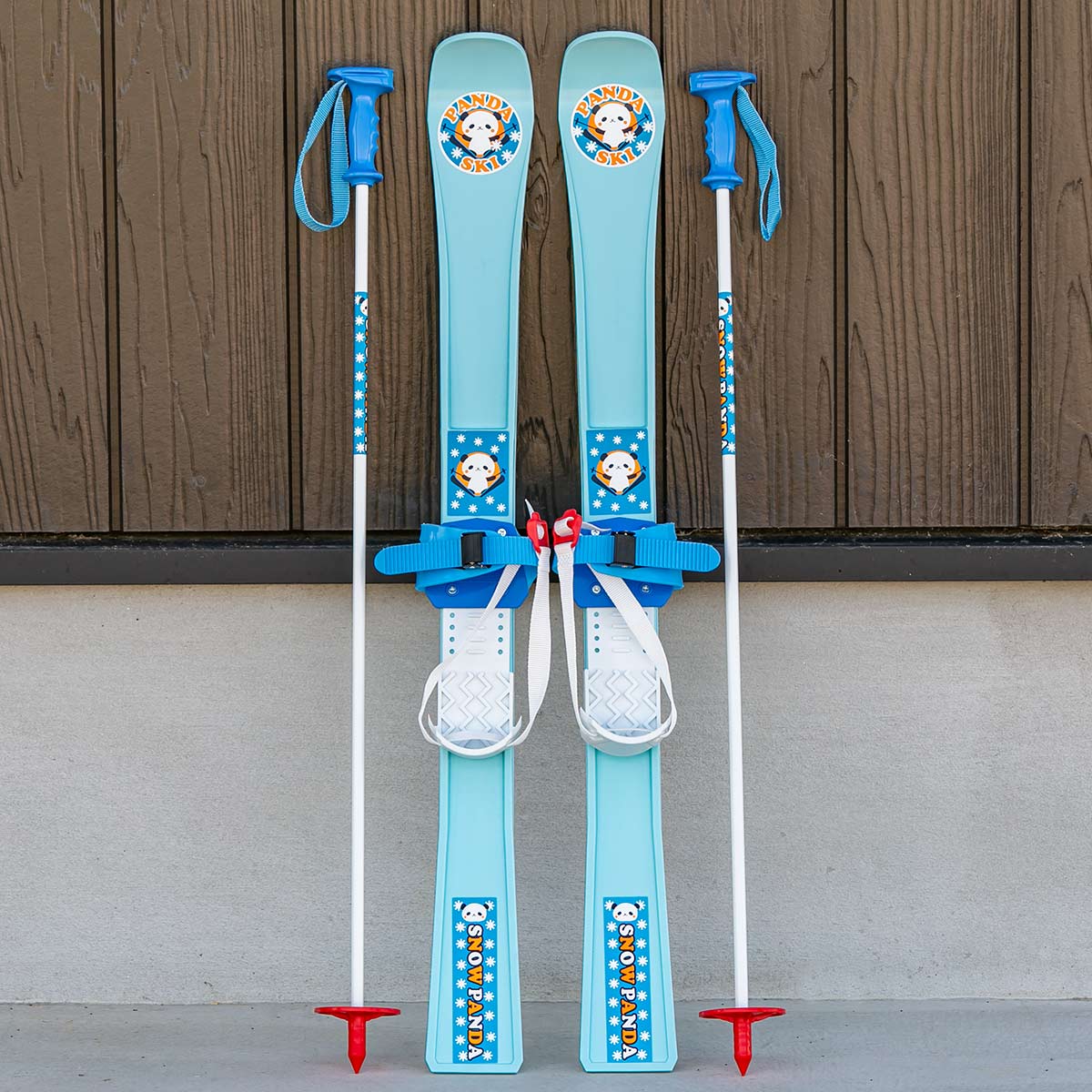 スキーセット パンダスキー 85cm （ 初心者 スキー板 ストック スキー