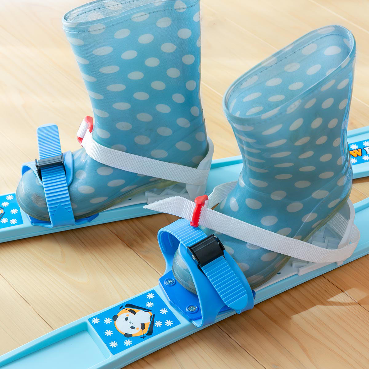 スキーセット パンダスキー 85cm （ 初心者 スキー板 ストック スキー