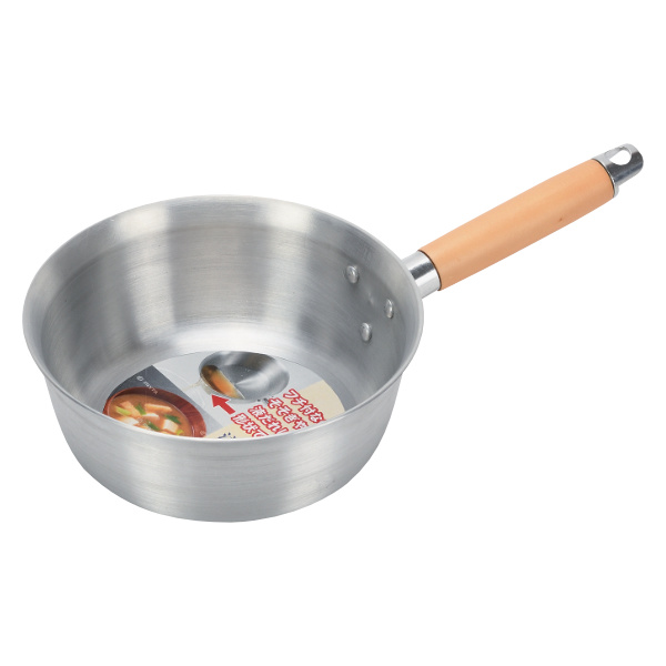 パール金属 雪平鍋 20cm ガス火専用 注ぎやすいふち付ガス火専用アルミ