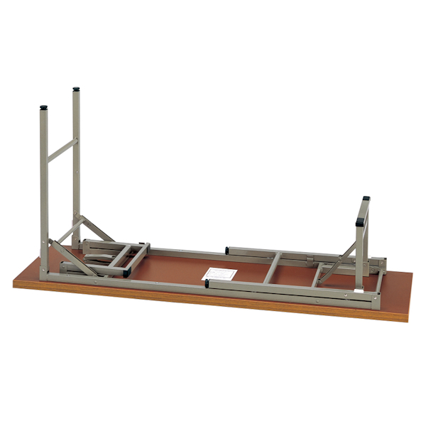 ミーティングテーブル 2WAY 高さ調節 幅180cm 奥行60cm 会議テーブル