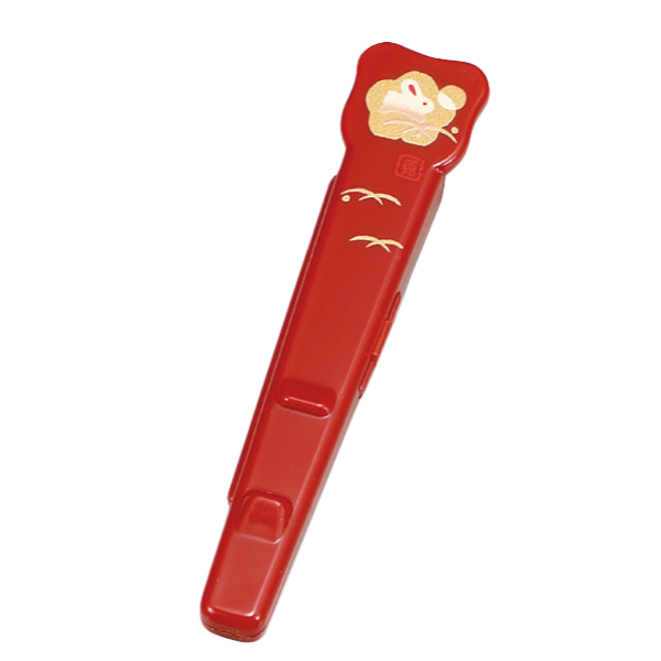 箸箱 携帯用 箸キャップ 箸置き うさぎ ( ...の詳細画像4