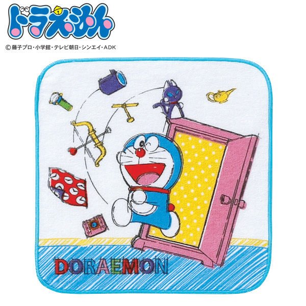 タオルチーフ 25×25cm ドラえもんプチギフト S （ タオル ハンカチ