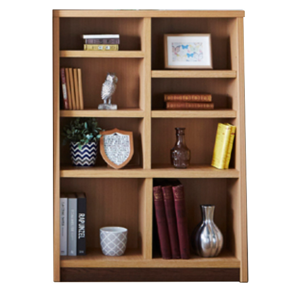 ウッドラック 木製シェルフ 頑丈棚板 本棚 高さ120 ブックシェルフ 書棚 本棚 木製 ブックシェルフ 強化棚板 日本製 幅87cm 高さ120cm （ 壁面