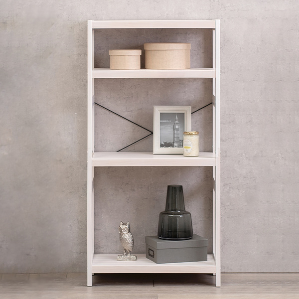 オープンラック 4段 木製 フリーラック 幅60cm （ 木製ラック シェルフ