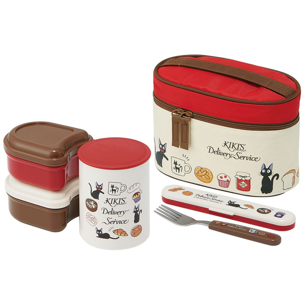 スケーター 弁当箱 保温 560ml 抗菌 保温ジャー付ランチ 魔女の宅急便