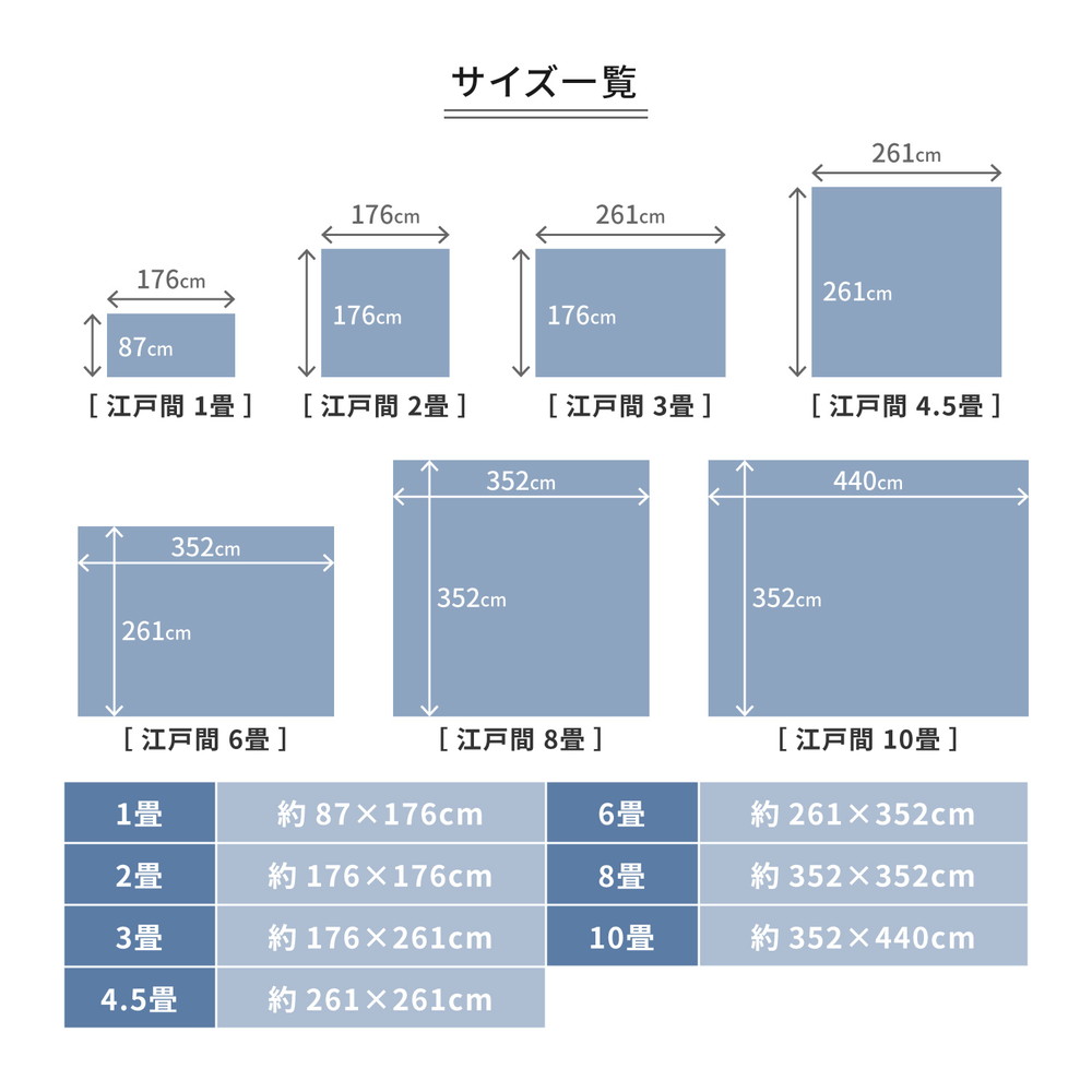 カーペット ラグ 江戸間6畳 平織カーペット アンバー 軽量 （ 261×352cm ラグマット 江戸間 6帖 日本製 マット ）_18
