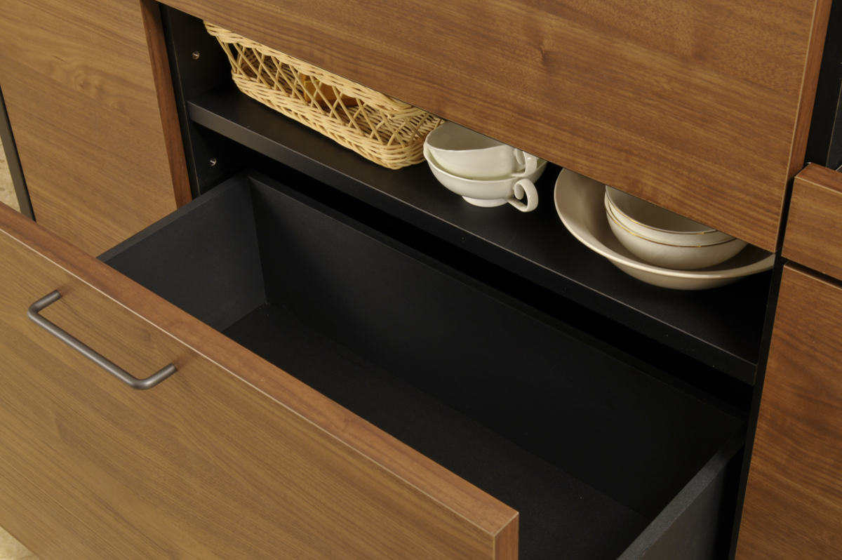 筑波産商 キッチンカウンター セラミック天板 背面化粧仕上げ Feliz