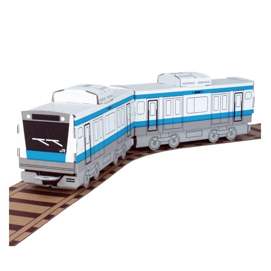 工作キット ダンボール製 Hacomo Kids ハッピーレールシリーズ 京浜東北線 E233系 ダンボール 段ボール 電車 鉄道 おもちゃ ペーパークラフト 工作 お弁当グッズのカラフルボックス 通販 Yahoo ショッピング