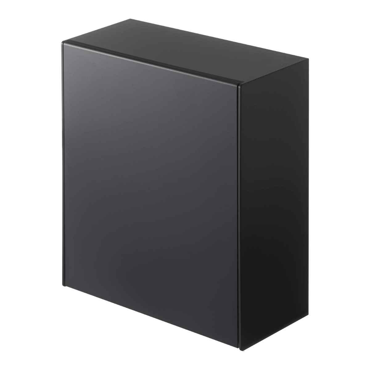 特典付き 山崎実業 tower マグネットダストボックス＆収納ケース タワー （ 4903208054317 タワーシリーズ ゴミ箱 2L フラップ式 マグネット 冷蔵庫収納 ） | tower | 02