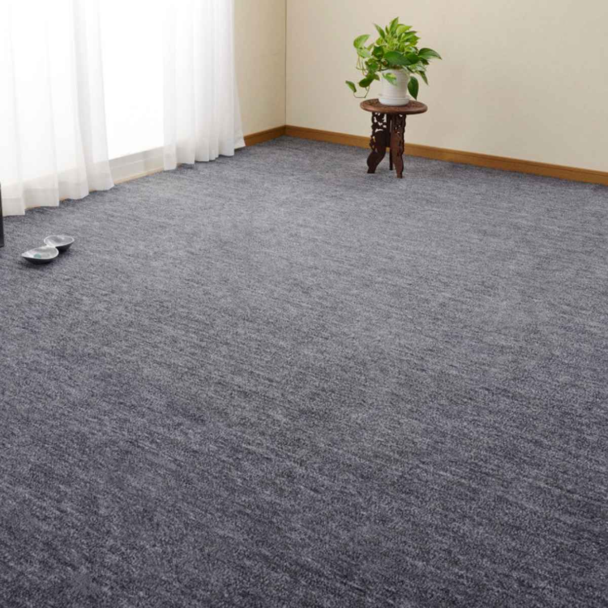 カーペット ラグ 江戸間4.5畳 平織カーペット ラウム カット可 （ 261×261cm ラグマット 江戸間 4.5帖 日本製 マット ）_17