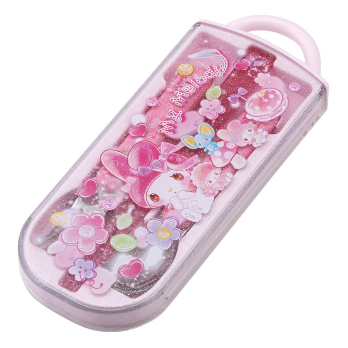 スケーター トリオセット 抗菌 箸 スプーン フォーク マイメロディ