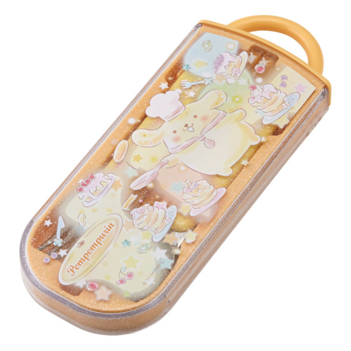 スケーター トリオセット 抗菌 箸 スプーン フォーク ポムポムプリン