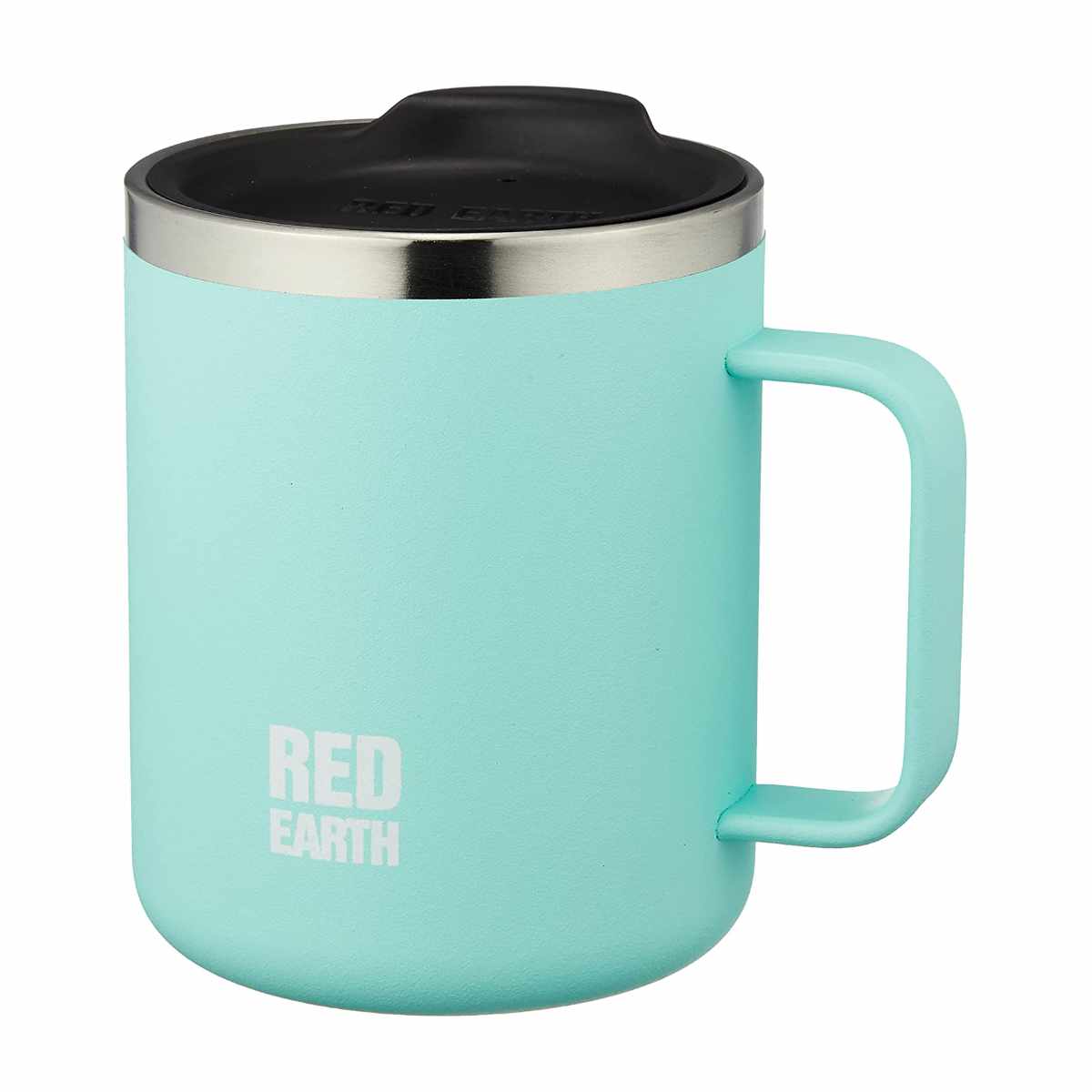 マグカップ フタ付き 370ml RED EARTH ステンレス （ ステンレス