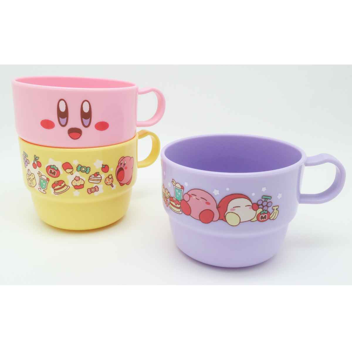 コップ 3個入り 星のカービィ プラスチック ...の詳細画像5