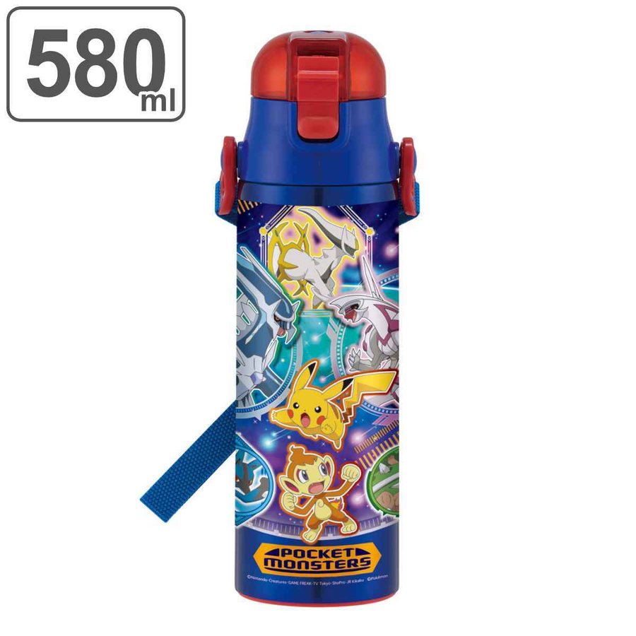 スケーター 水筒 580ml ステンレス 直飲み 軽量 ポケットモンスター