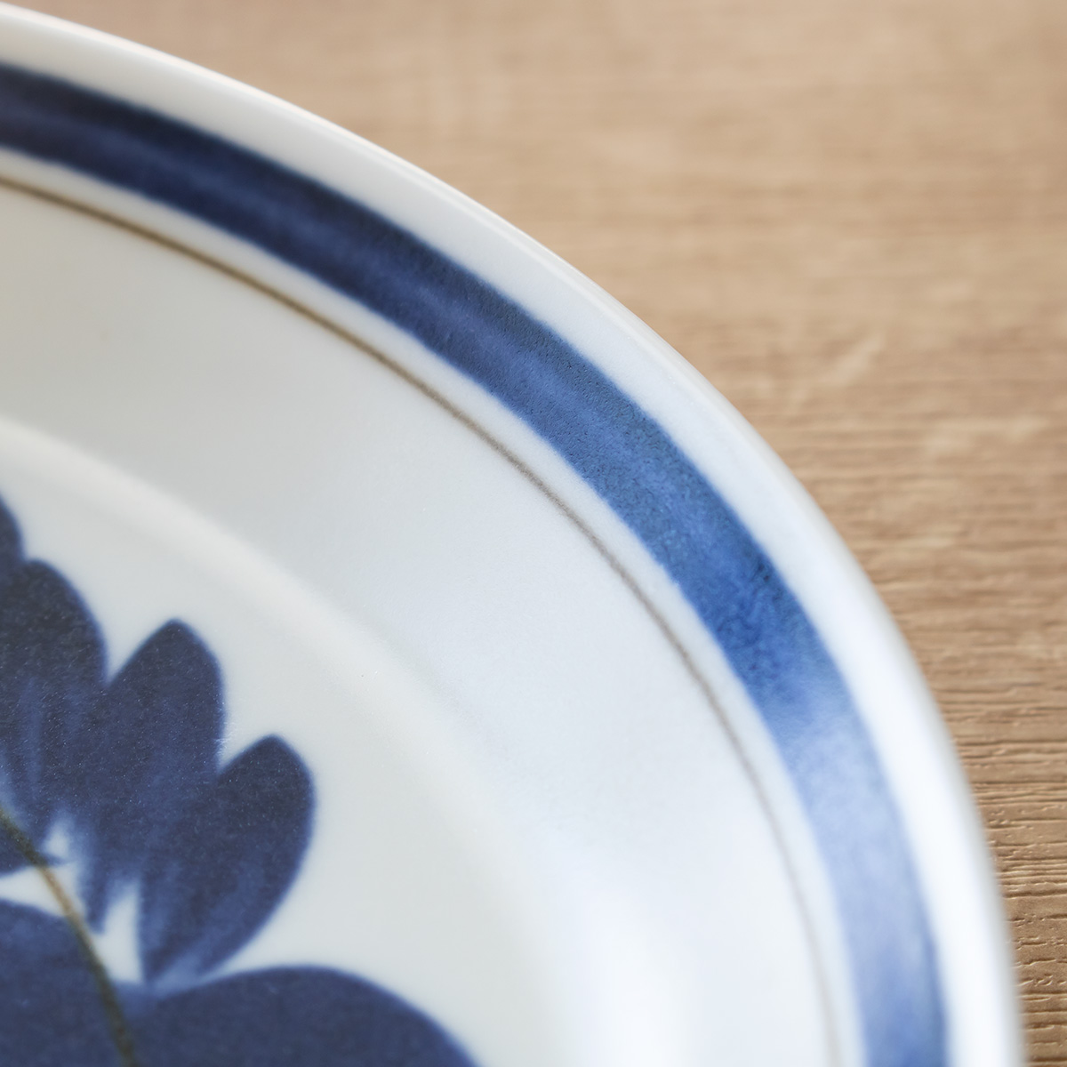 プレート 20cm ブロッサム 磁器 美濃焼 5枚セット （ 食洗機対応 電子