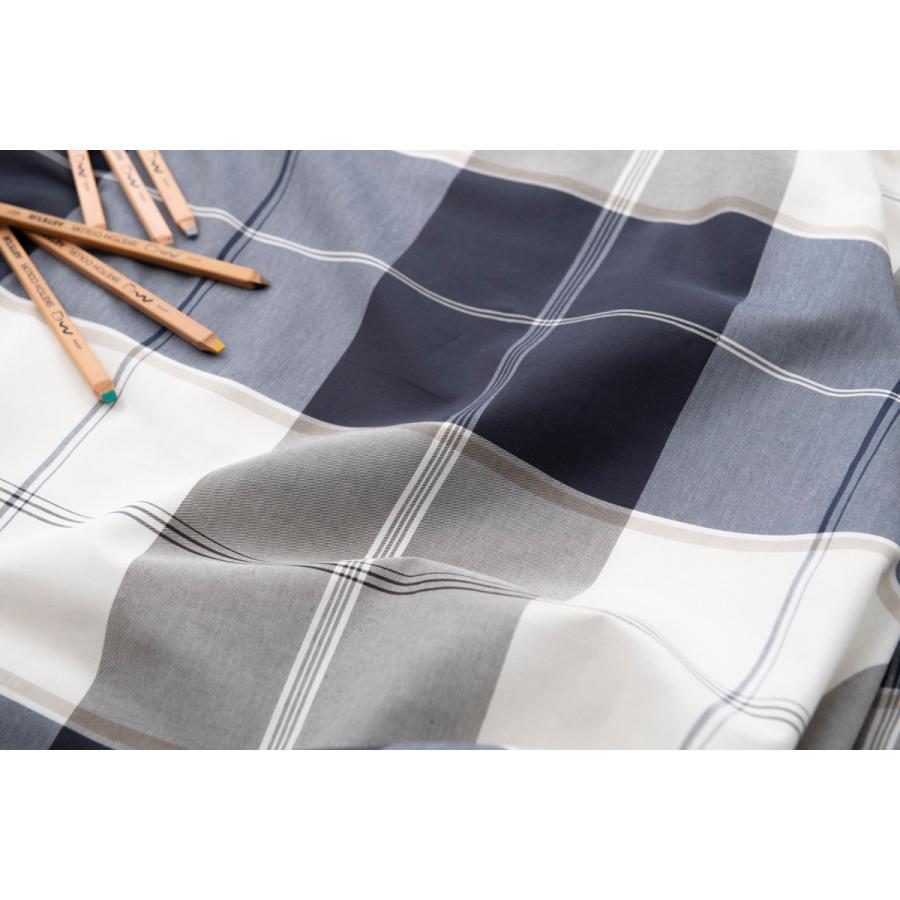 マルチカバー Fab the Home S 150×210cm アクロス 綿100％ チェック柄