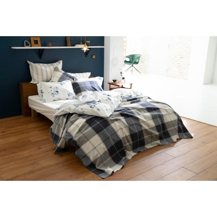 マルチカバー Fab the Home S 150×210cm アクロス 綿100％ チェック柄