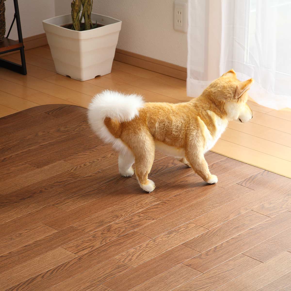 ラグ オーダーメイド 巾200×奥行325〜330cm 滑り止め 吸着シート付き ダイニングラグ オーク （ オーダー サイズオーダー オーダーラグ 撥水 ）_15