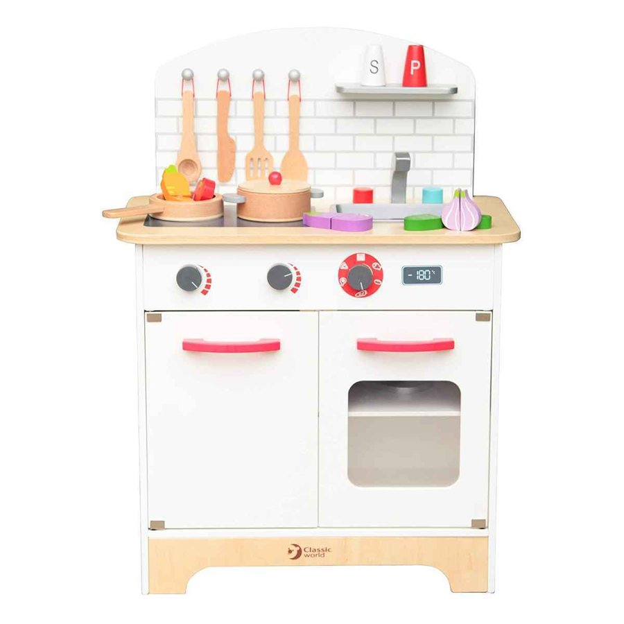 おもちゃ シェフズ キッチン ままごと 木製 北欧 3歳 （ 木製おもちゃ 木製玩具 おままごと 台所 木のおもちゃ 知育玩具 子供 ）