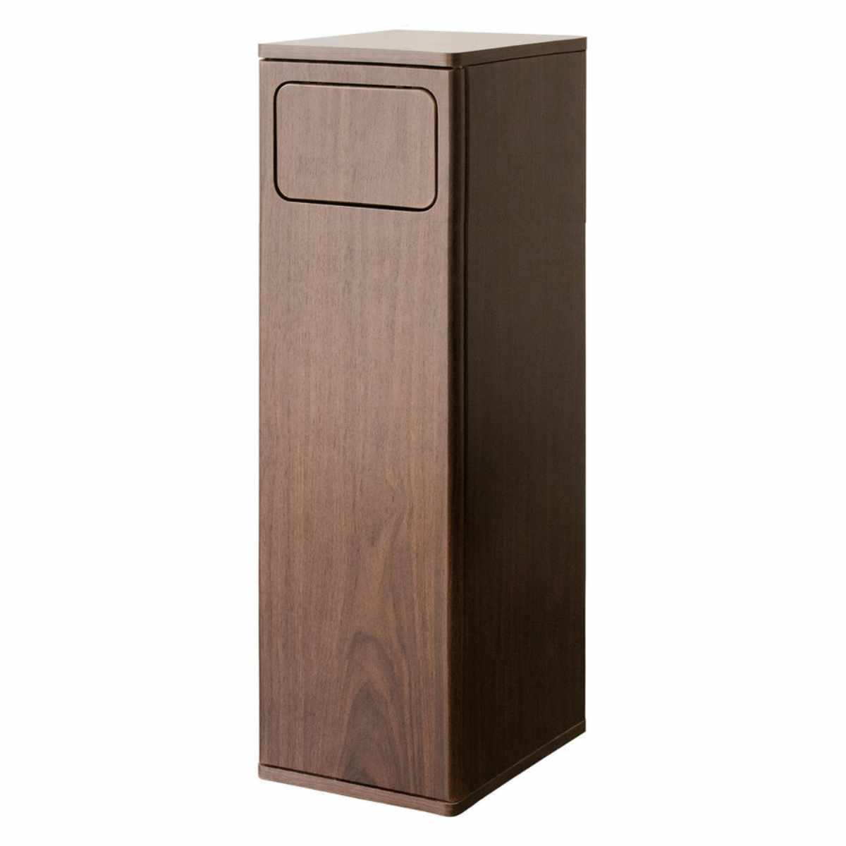 宮武製作所 ゴミ箱 45L Empro ふた付き 木目調 （ ごみ箱 45リットル