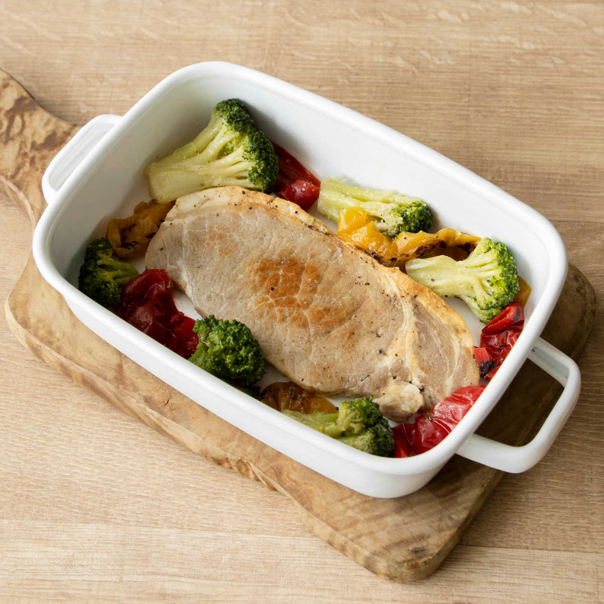 パール金属 グラタン皿 18cm 浅型 ホーロー ブランキッチン