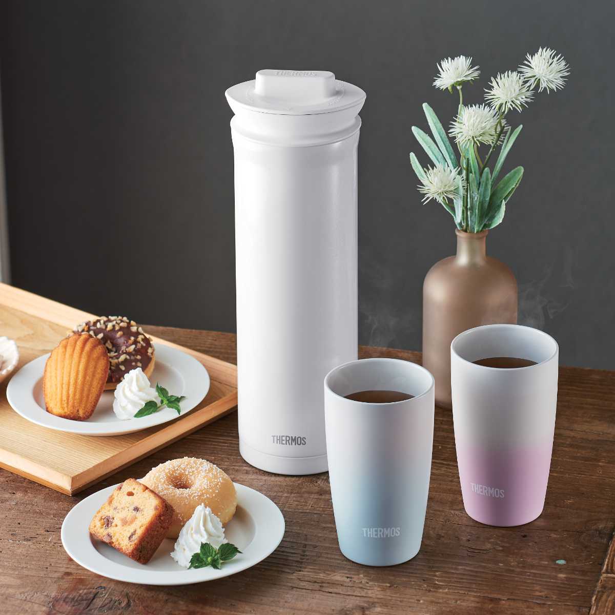 THERMOS（サーモス） ポット 1L 保温 魔法瓶 ステンレス TTD-1000